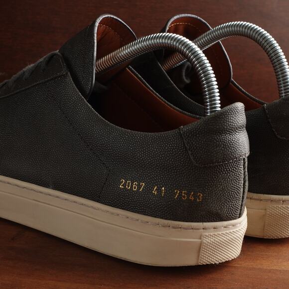 Common Projects Sneakers Mens SZ EU 41 US 8 Gray Original Achilles Low Leather - Picture 8 of 16